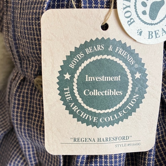 REGENA HARESFORD
THE ARCHIVE COLLECTION 
BOYDS BEARS BUNNY - Picture 3 of 10